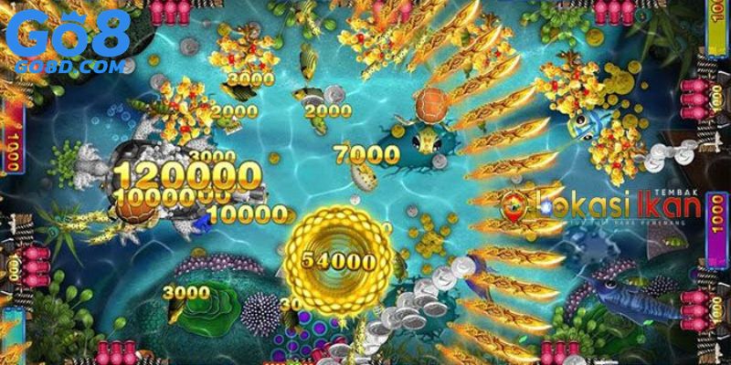 Bắn Cá Thủy Long: Cấp đạn và đường bơi quyết định thời gian bám mục tiêu